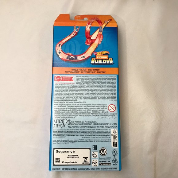 2022 Mattel Hot Wheels Track Builder Cars 5 Pack HLY69 Assorted 01806 NEW - Picture 4 of 8